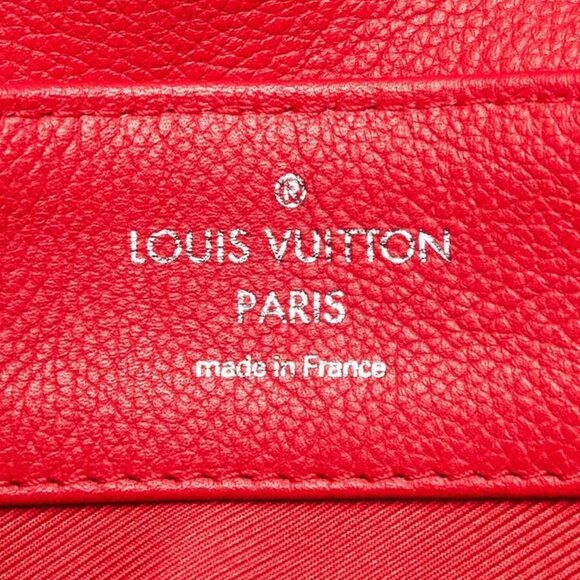 Louis Vuitton Rubis Calfskin Leather Lockme II - Picture 11 of 12